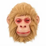 Faux Fur Monkey Mask
