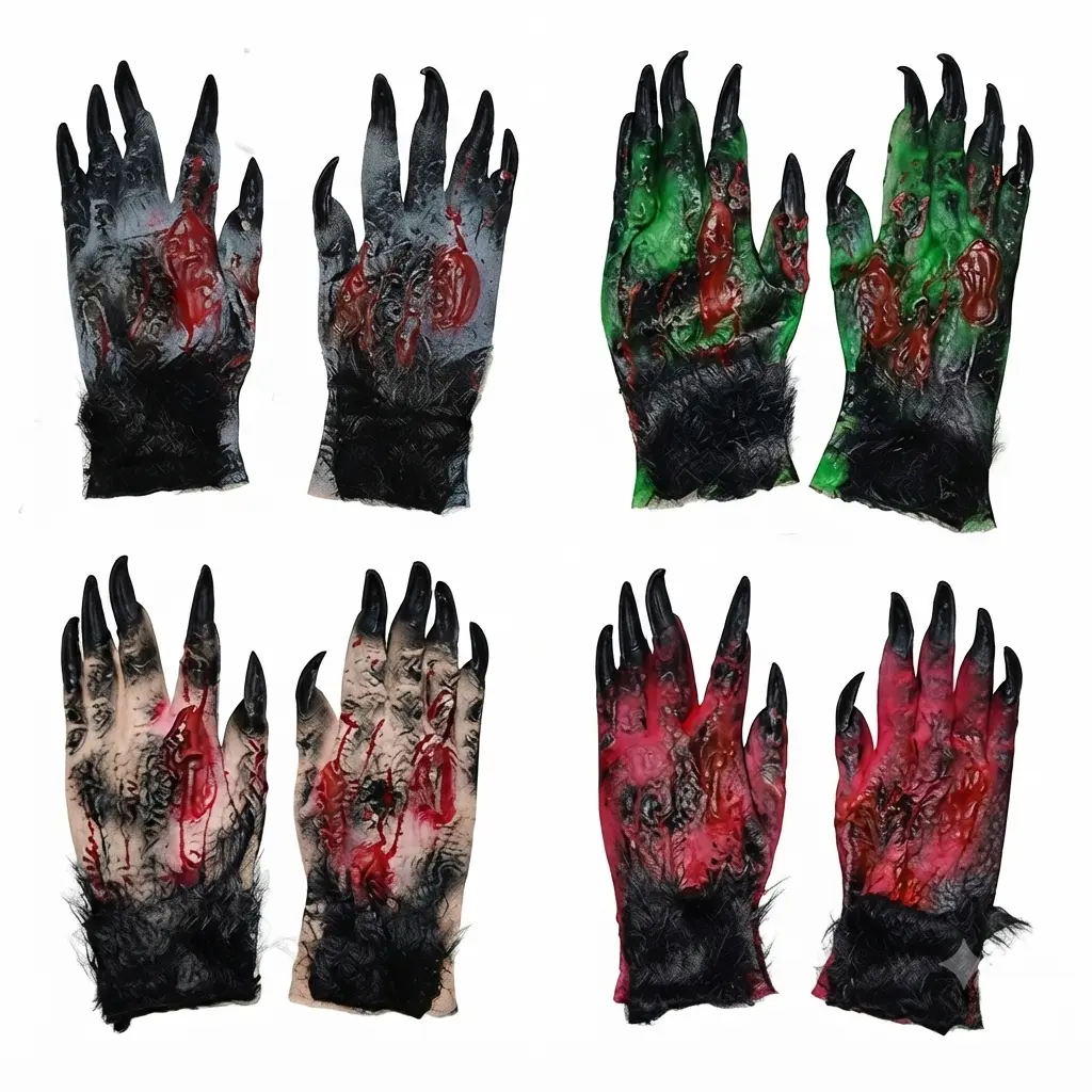 Monster of were wolf gloves Monster Werewolf Gloves - Image 1