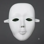 White Masquerade Mask