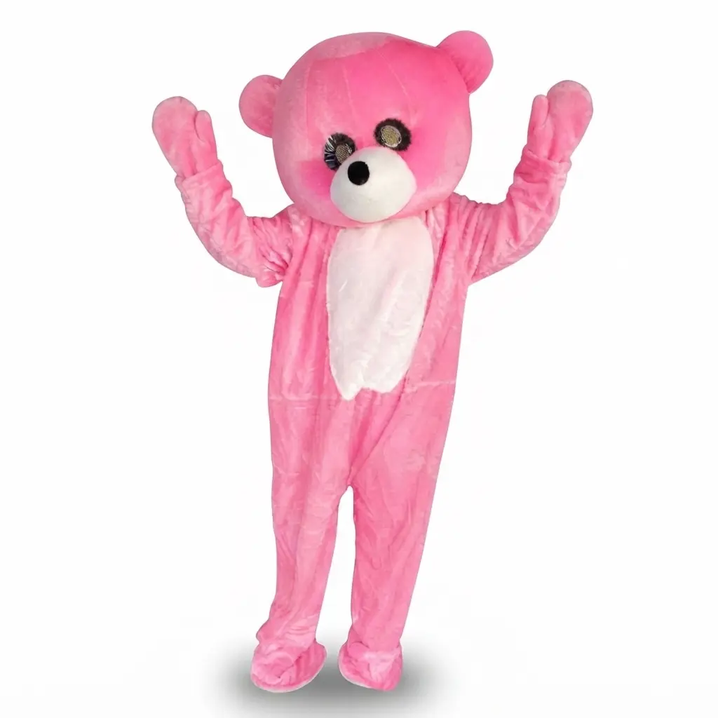 image050 Teddy Bear - Pink - Image 1