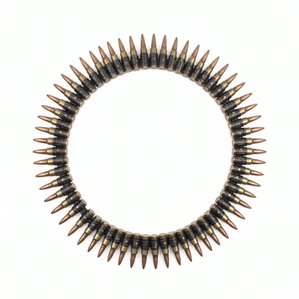 Ammunition Belt Wreath