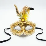 Golden eye mask