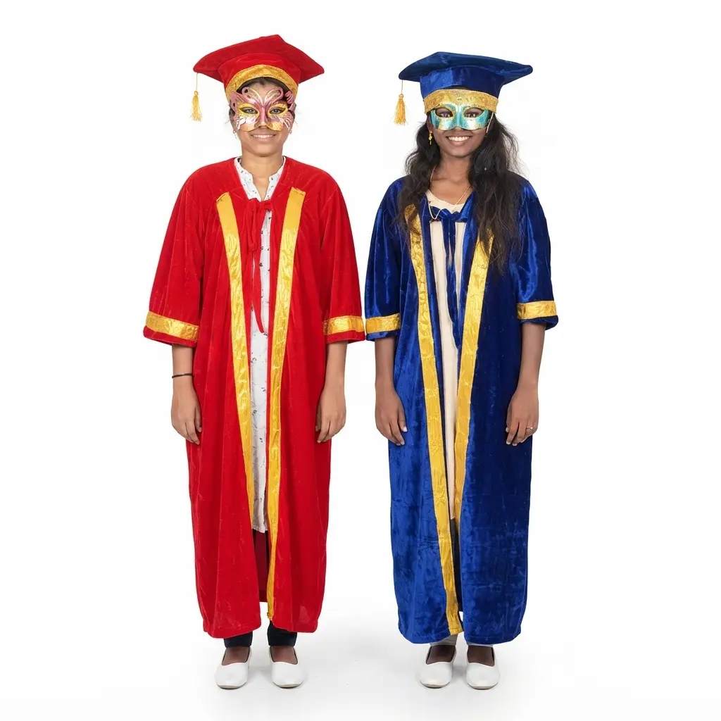 Graaduationngown adult Graduation Velvet - Image 1