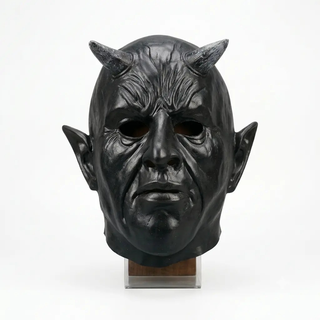 Mask 13 Black Devil Mask - Image 1