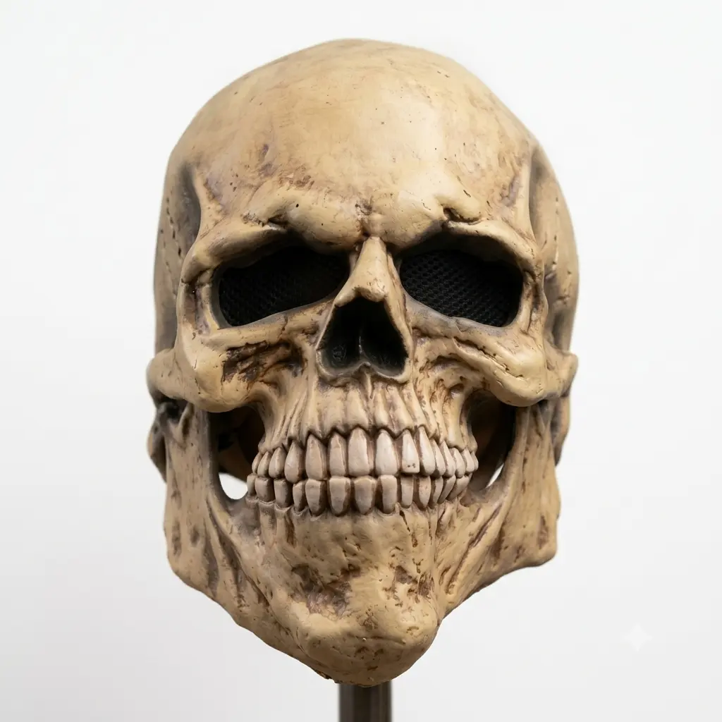 Mask 15 Skeleton Rubber Mask - Image 1