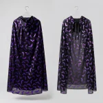 Witch Cape Black And Blue