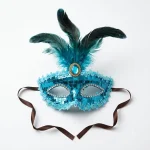 Eye Mask with Feather